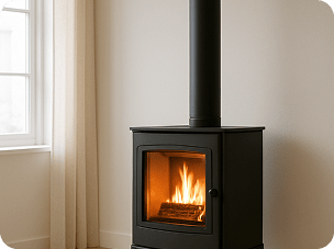 Піч-камін "Теплий Дім"